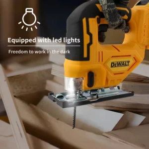 Dewalt 2700RPM Brushless Curve Saw Cordless Electric Jig Saw Portable Adjustable Woodworking Power Tool For Dewalt 20V Battery - Image 3