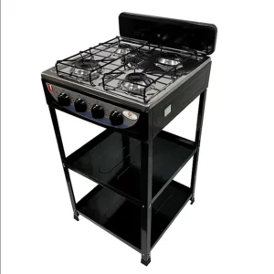 Golden Supplier Modern Novel Design Reasonable Price Stove Top Covers Standing Gas Cooker Cooktop with burner Shelves - Image 3