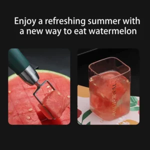1pcs Watermelon Slicer Cutter Kitchen Watermelon Melon Cutting Artifact 304 Stainless Steel Creative Fruit Tool - Image 2