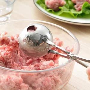Meat Ball Maker Tool Stainless Steel Clip Round Rice Ball Shaper Spoon Meatball Making Mold Non Stick Stuffed Kitchen Gadget - Image 4