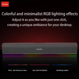 Lenovo WK03 Desktop Wireless Computer Speaker RGB Ambient Light 2600mah Big Battery Four-unit Stereo 360° Surround Sound Speaker - Image 5