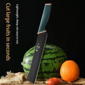 Watermelon knife household sharp stainless steel fruit knife melon and fruit special multi-function peeler fruit cutting tool - Image 1