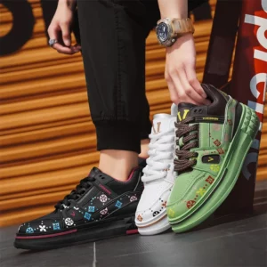 Men's Shoes 2025 Thick Sole Increase Shoes Fashion Soft Sole Casual Shoes Comfortable Lightweight Breathable Casual Sports Shoes - Image 6
