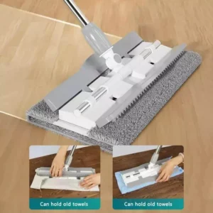 Clip-On Face Towel Mop Electrostatic Dust Removal Mop Disposable Face Paper Mop For Cleaner Wipes/Dry/Cloth - Image 5