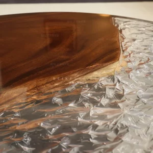 Epoxy Design Coffee Table Modern Centerpiece Marble Center Living Room Side Table Small Round Luxury Stolik Kawowy Furniture - Image 5