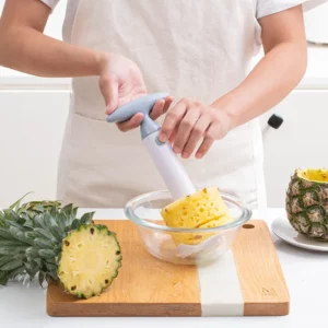Pineapple Corer Peeler Cutter Parer Knife Plastic Fruit Tools Pineapple Core Extractor Home Kitchen Accessories Kitchen Gadgets - Image 2