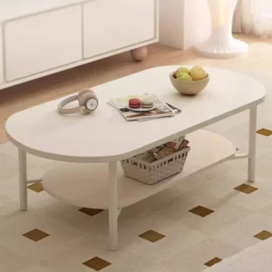 Cream Wind White Coffee Table Living Room Simplicity European Mini Coffee Tables Modern Design Couchtisch Home Furniture - Image 5