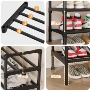 Shoe Cabinet Hanger Shoerack Shoe Storage Box Shoes Organizers Multipurpose Organizer Cabinet Shoe-shelf Wader Rack Mats Offer - Image 5