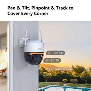 IMOU Cruiser SE+ Series Outdoor Wi-Fi Camera IP66 Weatherproof Camera 8X Digital Zoom Night Vision AI Human Detection Camera - Image 2