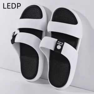 Men's Slippers New In Casual Fashion Platform Sandals Flip Flop Four Seasons Beach Slippers Original Best Sellers In Products - Image 1