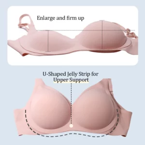 LERVANLA Female Anchor Exclusive Fake Chest Underwear With Small Breasts Showing Big Breasts Simulation Silicone Breast Pads - Image 2