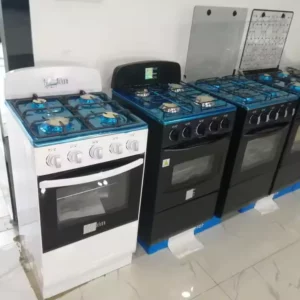 Low-Price Direct Factory Sale Integrated Gas Cooktop Stove 4-Burner Steaming Roast with Upright Storage Cabinet - Image 3