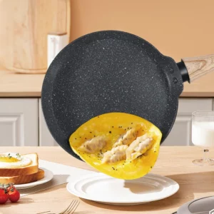 Maifan Stone Non Stick Pan Household Induction Cooker Universal Non-Stick Light Smoke Steak Fried Egg Frying Crepe Pancake Pan - Image 3
