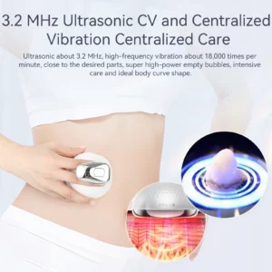 ANLAN RF Body Slimming Machine 5 in 1 EMS Cavitation Ultrasonic Fat Burner Belly Fat Burning Slim Shaping Lose Weight Massager - Image 2