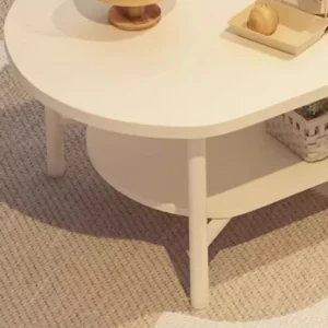 Cream Wind White Coffee Table Living Room Simplicity European Mini Coffee Tables Modern Design Couchtisch Home Furniture - Image 4