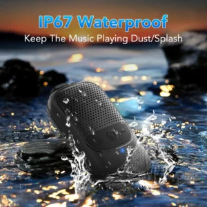 Wearable Mini Bluetooth Speaker Clip-On Wireless Portable Speakers Built-in ENC Mic Hands-free Call For Work Outdoors - Image 5