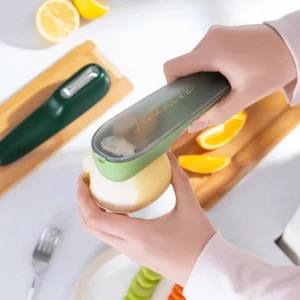 Vegetable Peeler Fruit Stainless Steel Peelers With Container Multi-Function Cutter Portable Peeler Kitchen Cucumber Tools - Image 4