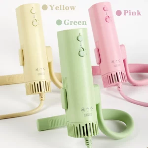 High-Power Negative Ion Pet Hair Dryer Silent with Beauty Bristles Quick Blow Hanging Neck Design Portable Universal for dog - Image 2
