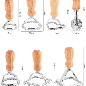 1pc Cookie Cutters And Dough Roller, Pastry Cutters And Dough Wheel Cutter, Dumpling Molds, Dumpling Skin Maker, Baking Tools - Image 5