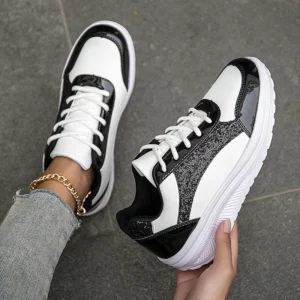 Plus Size 35-42 Shoes for Women Autumn Fashion Platform Shoes Flats Casual Lace Up Comfort Non-slip Sneakers Zapatos De Mujer - Image 3
