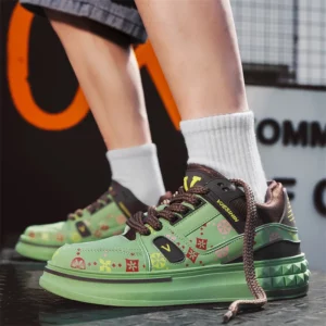Men's Shoes 2025 Thick Sole Increase Shoes Fashion Soft Sole Casual Shoes Comfortable Lightweight Breathable Casual Sports Shoes - Image 5