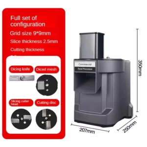 Commercial Vegetable Cutting Machine Automatic Vegetable Carrot Potato Chopper Slice Shred And Diced Quickly Cut Vegetables - Image 5