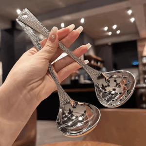Stainless Steel Soup Spoon Deepen Large Capacity Spoon Silver Mirror Polished Flatware Soup Rice Home Kitchen Tableware - Image 6