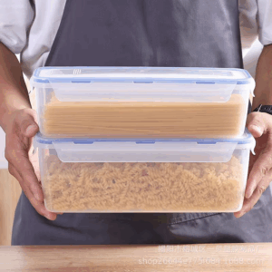 Plastic Bread Storage Box Airtight Food Storage Container Sandwich Bread Keeper With Lid Loaf Bread Container Kitchen Organizer - Image 3