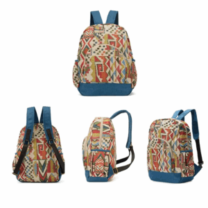 Annmouler Large Capacity Bag for Women Bohemian Style Backpacks Quality Fabric Daypack Rommy School Bag for Girls Durable Purse - Image 4