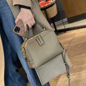 Genuine Leather cowhide Women's Handbag 2025 New Style Crossbody Bag Shoulder bag Luxury Design small square bag For commuting - Image 6