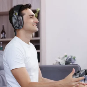 BINNUNE BW06 2.4GHz Wireless Gaming Headset with Mic for PS5 PS4 PC Mac Playstation Bluetooth Gaming Headset with Microphone - Image 2