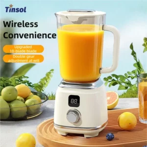 TINSOL New Home Blender 10 Blades 3000mAH Multifunctional Juicer Ice Crusher Juice Extractor High Juice Rate Kitchen Tools - Image 1