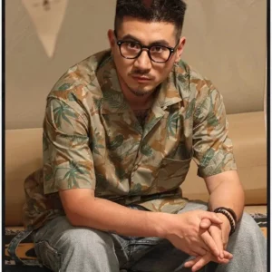 Summer Short-sleeved Floral Shirt Men Retro Hong Kong Style Quick-drying Summer Cardigan Trendy - Image 3