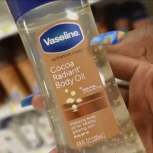 Vaseline Cocoa Body Luminous Oil 200ml Long-lasting Moisturizing Skin Care Oil Body Brightening Anti-drying Essence Care Product - Image 5
