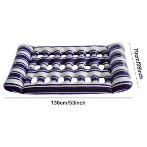 Inflatable Floating Bed Portable Floating Lounger Air Mattress Foldable Swimming Pool Air Mattress Outdoor Swimming Toys - Image 6