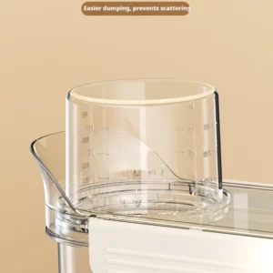3L Food Storage Containers With Measuring CupTreat Box Containers for Kitchen Pantry Organization Containers for Rice Dispenser - Image 5