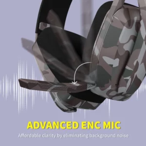 BINNUNE BW06 2.4GHz Wireless Gaming Headset with Mic for PS5 PS4 PC Mac Playstation Bluetooth Gaming Headset with Microphone - Image 4