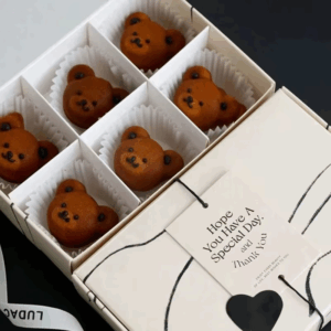1 PC 4/6/9 Holes Cute Bear Panda Baking Mold Non-Stick Carbon Steel Baking Pan DIY Candy Biscuit Mould Cake Decoration Tools - Image 4
