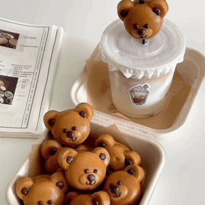 1 PC 4/6/9 Holes Cute Bear Panda Baking Mold Non-Stick Carbon Steel Baking Pan DIY Candy Biscuit Mould Cake Decoration Tools - Image 7