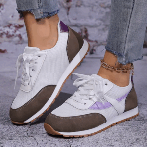 Fashion Mixed Color Running Shoes for Women Breathable Mesh Casual Sneakers Woman 2025 Spring Lightweight Comfort Walking Shoes - Image 6