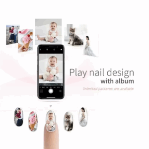 Smart Nail Printer Portable 3D Mobile Nail Painting Machine 2400 DPI Printing Resolution WiFi/DIY Support for Home Beauty Salon - Image 5