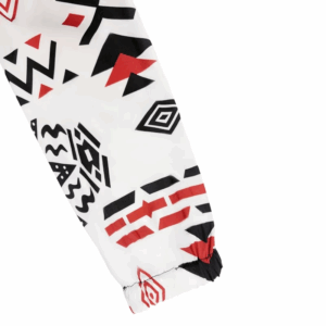 2025 New Men's Harem Pants Comfort Breathabilit Lantern Fashionable Casual Loose Essential White Geometric Print - Image 5