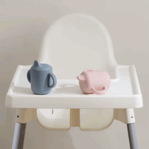 1PCS Baby Feeding Silicone Cups For Infants And Young Children Portable Learning Hand Shank Drinking Water Cups Baby Stuff - Image 3
