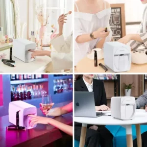 Smart Nail Printer Portable 3D Mobile Nail Painting Machine 2400 DPI Printing Resolution WiFi/DIY Support for Home Beauty Salon - Image 12