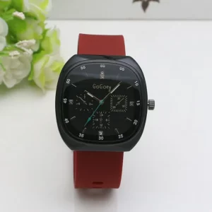 UTHAI CQ200 New Large Dial Imitation Needle Watch For Men Casual Fashionable Waterproof Silicone Strap Quartz Women's Watch - Image 4