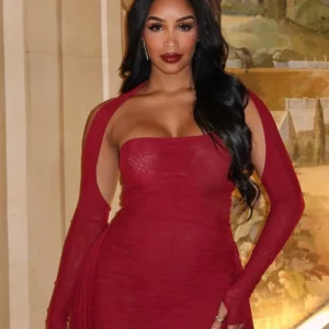 kliou Mesh Simple Women Mini Dress Fashion Solid Strapless Ribbons Tassel Body-shaping Vestidos+Seperately Full Sleeve Gloves - Image 3