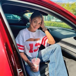 2025 summer new cross-border casual loose sports style printed strapless hot girl pullover short sleeved top T-shirt for women - Image 3