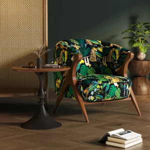 Reading Velvet Modern Chair Table Set Luxury Italian Design Hotel Armchair Bedroom Balcony Accent Sillas Nordic Furniture - Image 6