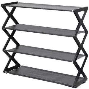 5.Multi-layer household door shoe rack, simple entry-level shoe rack, small footprint, shoe storage rack - Image 3