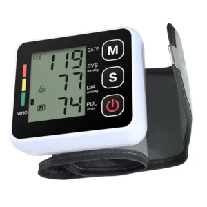 Medical Digital Wrist Blood Pressure Monitor Heart Rate Pulse Meter Measure Sphygmomanometer PR LCD Screen Portable Health Care - Image 6